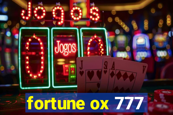 fortune ox 777